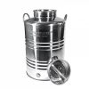 Inox kanna füles 50 L-es, csappal Inox kanna füles 50 L-es, csappal