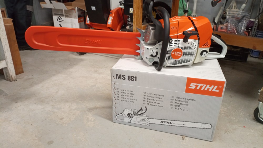 STIHL MS 881 MAGNUM k szleten a legnagyobb s a leger se