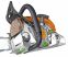STIHL MS 462 C-M VW /készleten 1db/ - 70 cm³ lökettérfogatú motorfűrész markolatfűtéssel STIHL MS 462 C-M VW /készleten 1db/ - 70 cm³ lökettérfogatú motorfűrész markolatfűtéssel